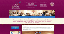 Desktop Screenshot of oursaviorslutheranalbany.org